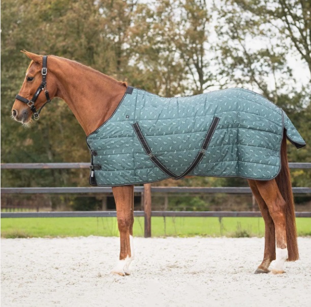 COPERTA BOX  "HORSE DESIGN" 200 gr. Medio Peso 